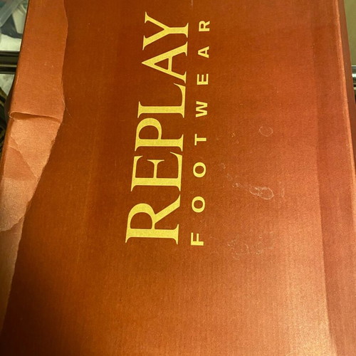 Replay vintage leather boots like new brown size 41