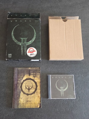 Quake II Big Box PC παιχνίδι 1997 μεταχειρισμένο, αγγλική έκδοση