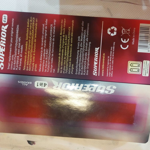 Superior 4 in 1 remote control new for TV