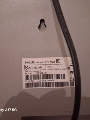 Flat TV Philips model 20PF4121/01, like new