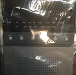 Vintage ρετρό ρολόι-ξυπνητήρι-ραδιόφωνο Sanyo καινούργιο