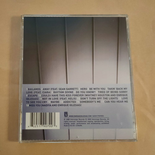 Enrique Iglesias Greatest Hits CD used