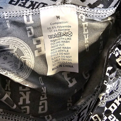 Set of 5 men's boxer briefs new, silver, size M
