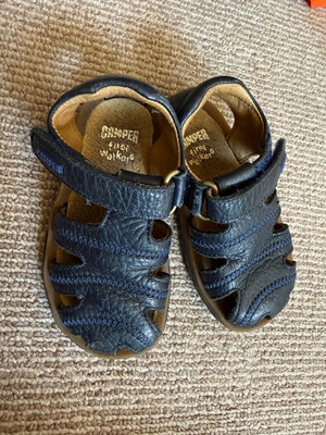 Camper baby shoes used, size 22, leather, anatomical