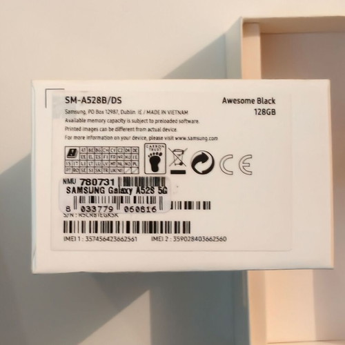 Άδειο κουτί για Samsung Galaxy A52s