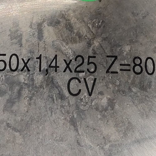 Augusta wood cutting blade 250 mm new, 80 teeth