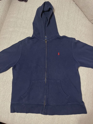 Ralph Lauren zip up jacket dark blue like new, size XS