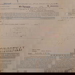  Φορτωτική (έγγραφο) από "HELLENIC LINES LIMITED" στο ατμόπλοιο "S/S GERMANIA", 17/06/1939.