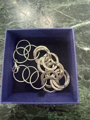 Oxette silver bracelet like new, unworn