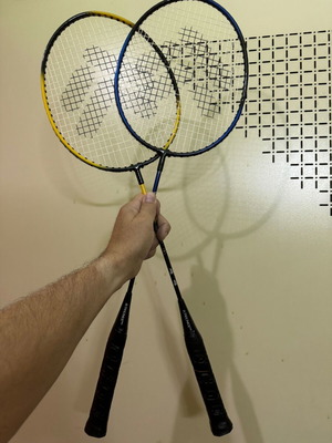 Badminton set TECNOpro Summer Rio-A2 with net and 2 rackets new