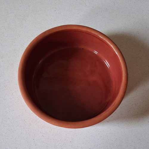 Clay traditional ceramic giouvetsaki like new, 18 cm diameter