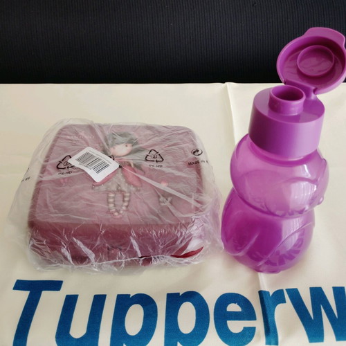 Tupperware kids sets new for sandwiches and water bottles
