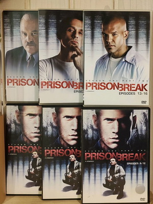 Prison Break DVD Season 1 like new, subtitles