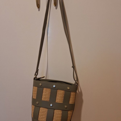 Tamaris crossbody bag, grey and beige