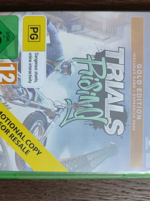 Trials Rising Gold Edition Xbox One μεταχειρισμένο, προωθητικό αντίτυπο, σπασμένη θήκη