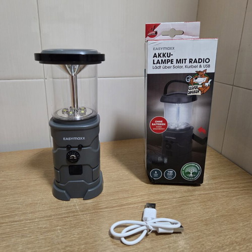 Multifunctional Rechargeable Camping Lamp with FM Radio new