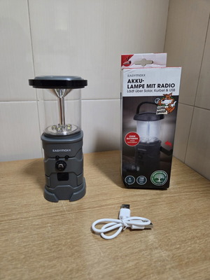 Multifunctional Rechargeable Camping Lamp with FM Radio new