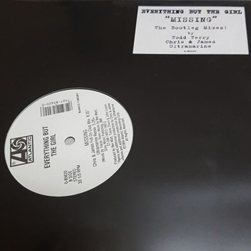 Everything But The Girl Missing blue transparent vinyl new, electronic