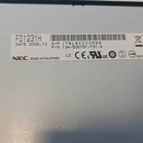 Floppy disk drive used, black, NEC 2006