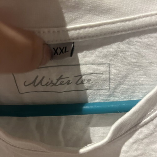 Mister Tee T-shirt white, like new, XXL
