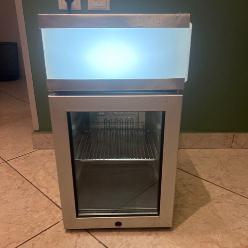 Mini bar fridge used, display refrigerator