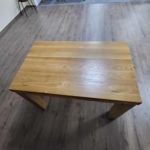 Small wooden dining table new, 100% oak