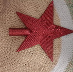 Red star used, medium size
