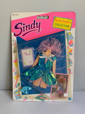 Hasbro Sindy Fashions Party Letters Collection outfit set 1990 new