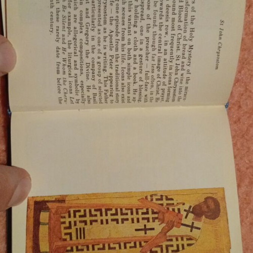 The Subjects of Early Russian Icons book used, English pocket edition 1991