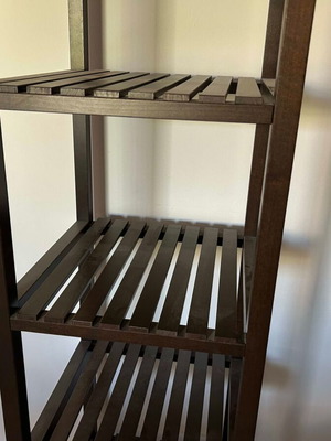 Ραφιέρα 5 επιπέδων Molger IKEA σαν καινούργιο, ύψος 140 εκατοστά