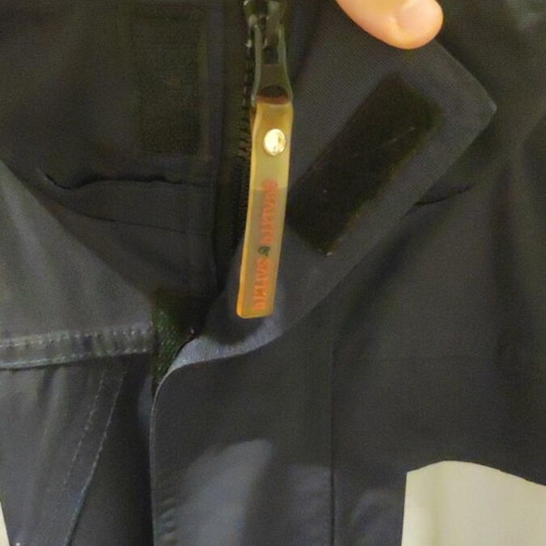 Aegean aircraft mechanic jacket used, fleece lining, size L
