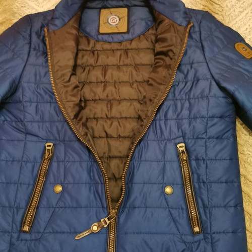 G1 jacket size M-L like new, blue