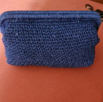 Blue handbag new