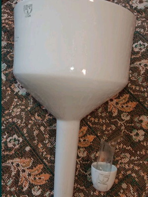Buchner funnel porcelain new