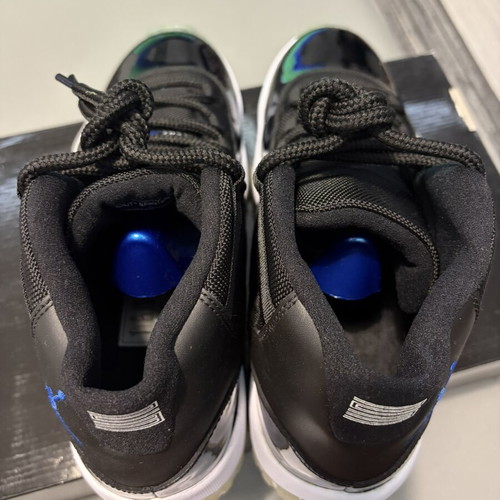 Air Jordan 11 Retro Space Jam sneakers new, size 43, black