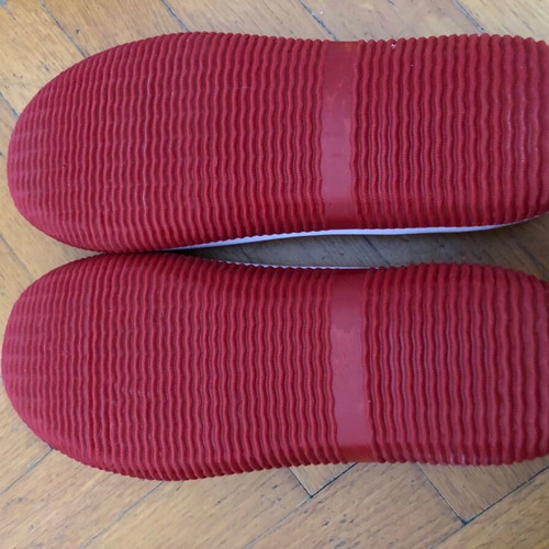 Neoprene red non-slip shoes size 35 new