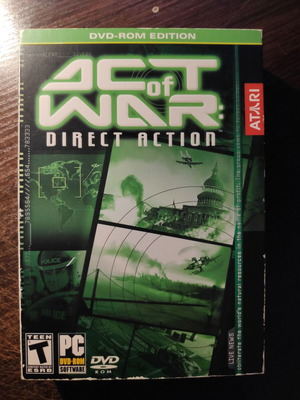 Act of War: Direct Action PC DVD-ROM μεταχειρισμένο