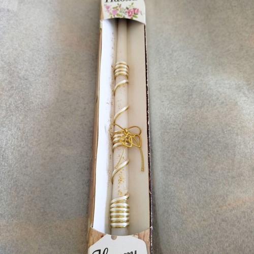 Candles new, set of two