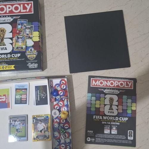 Monopoly Panini Prizm FIFA World Cup board game by Hasbro