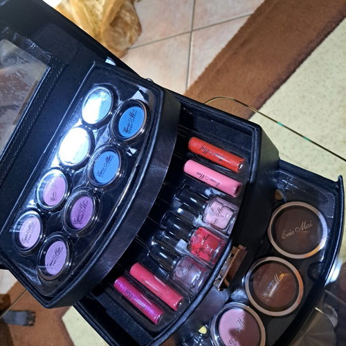 Evie Mai makeup set case new