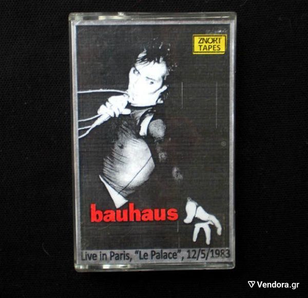 BAUHAUS, Live in Paris, "Le Palace", 12/5/1983, spania kaseta C90