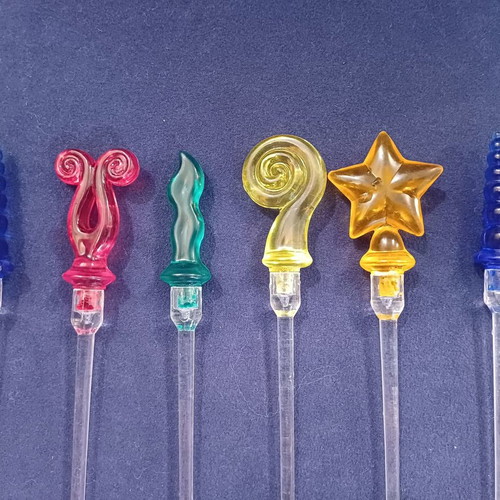 Vintage cocktail set used with 12 spoons and 4 stirrers