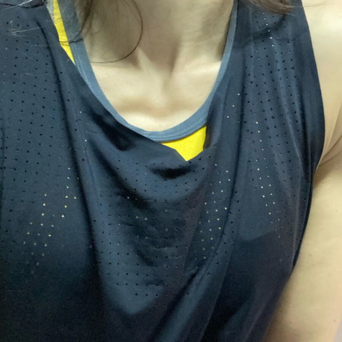 Oysho Sport sleeveless top black like new, size S