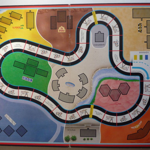 Hotel board game used, classic edition with damages