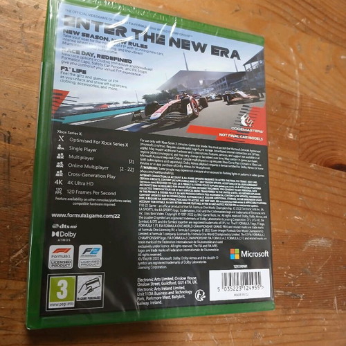 Xbox F1 22 καινούργιο παιχνίδι σφραγισμένο