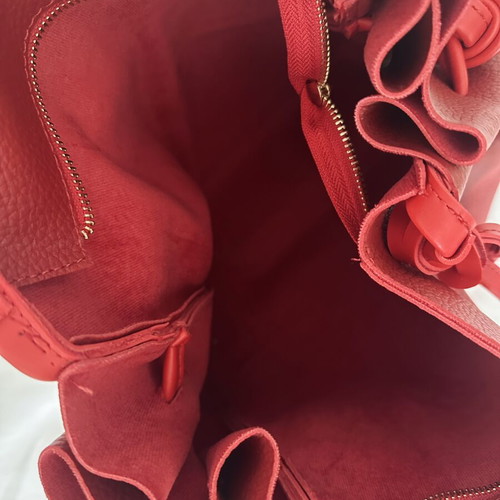 Beverly Hills Polo Club Red Tote Shoulder Bag like new