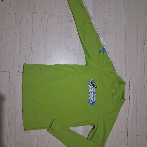 Boys' sea shirt, age 7-8, green