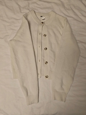 H&M Cardigan like new, white, size XXS