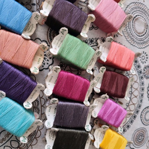 Butterfly cotton threads new, pack of 30, 92 meters each