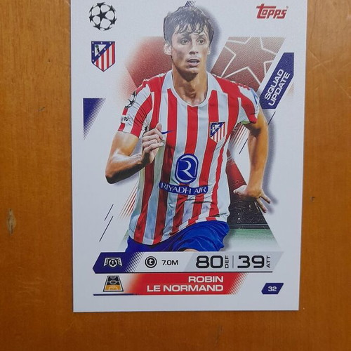 Topps card match ataxx Robin Le Normand new